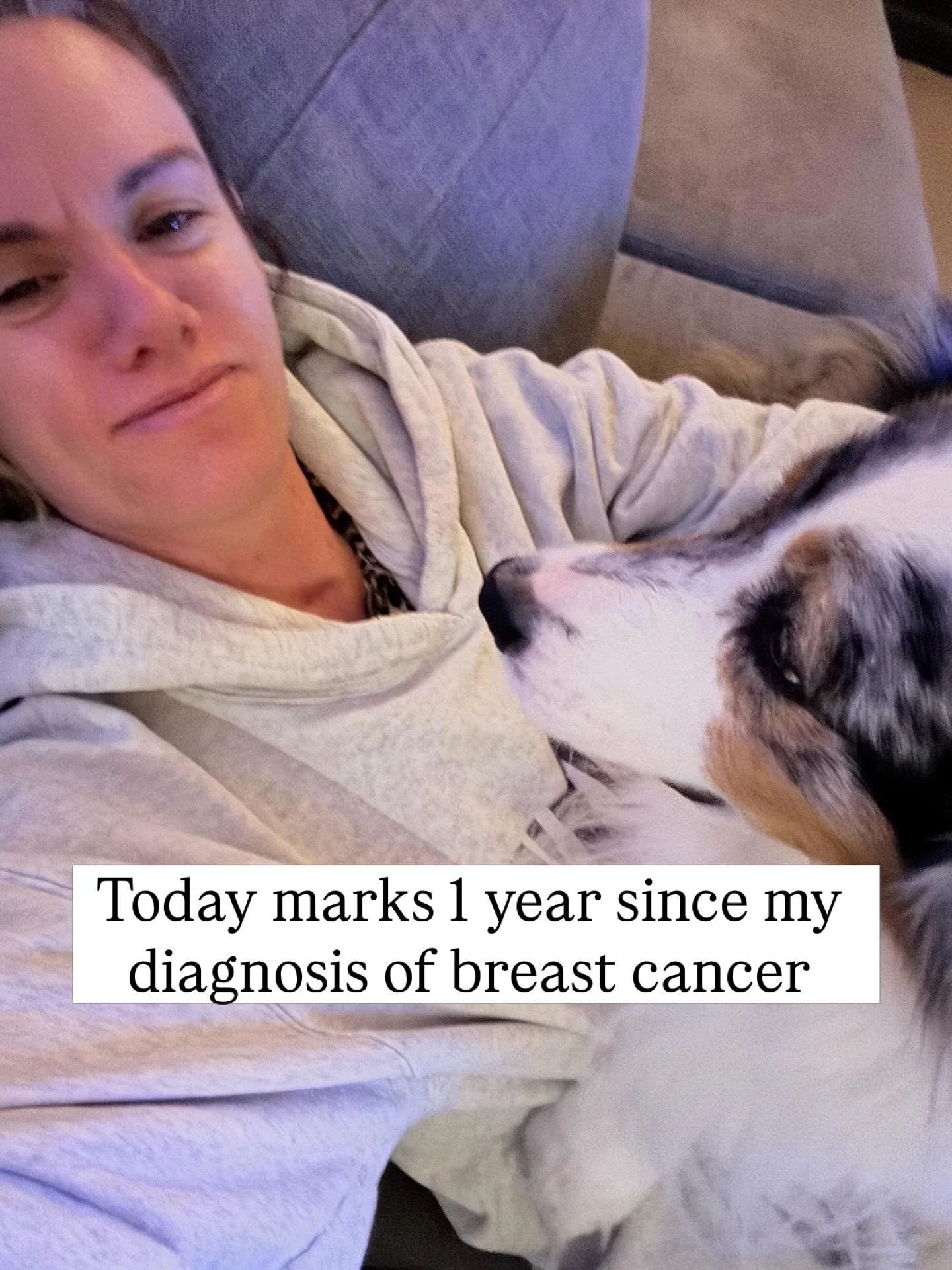 This time last year I was given the worse news imaginable for the second time in my life.

It feels like so long ago and yet only yesterday at the same time.

Immensely grateful for the support I have had along the way and the incredible humans that 
