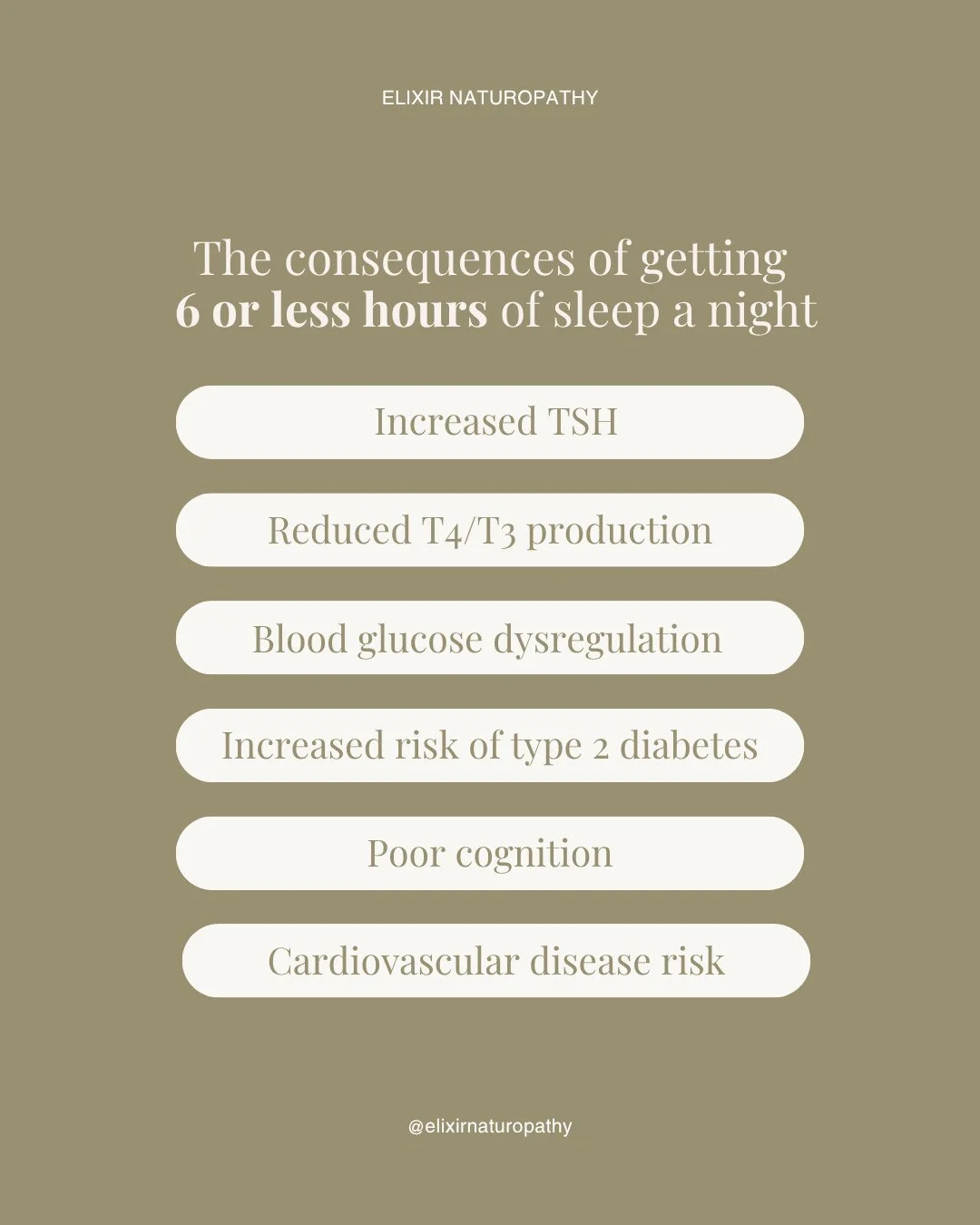 One bad night of sleep can have more of an impact than you may realise...⁠
⁠
Sleep less than five hours and your insulin sensitivity the next day can drop to levels seen in type 2 diabetes 😳⁠
⁠
Your body&rsquo;s ability to process glucose can also f
