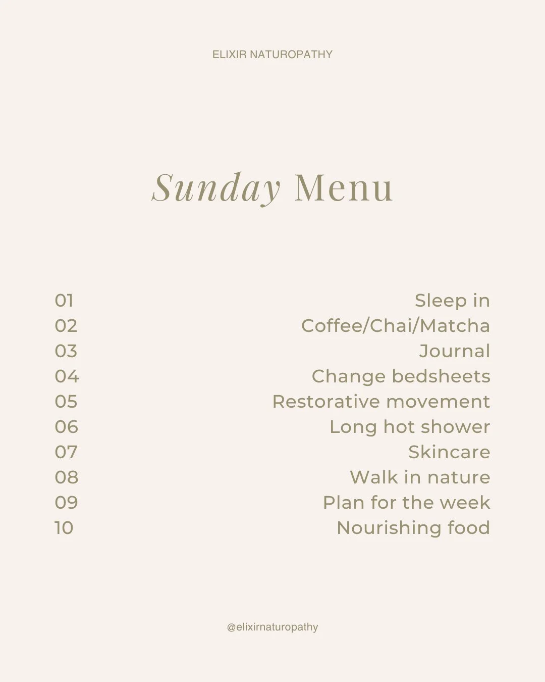 Brb, ordering everything on the Sunday menu ☀️⁠
⁠
What are you ordering? Let me know in the comments below. ⁠
