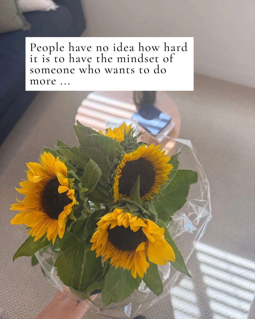 One of the hardest parts of living with Hashimoto&rsquo;s or chronic illness is that your motivation often doesn&rsquo;t match your body&rsquo;s capacity 😢⁠
⁠
You want to do more. Show up more. Exercise more. Work more. Socialise more. Keep up with 