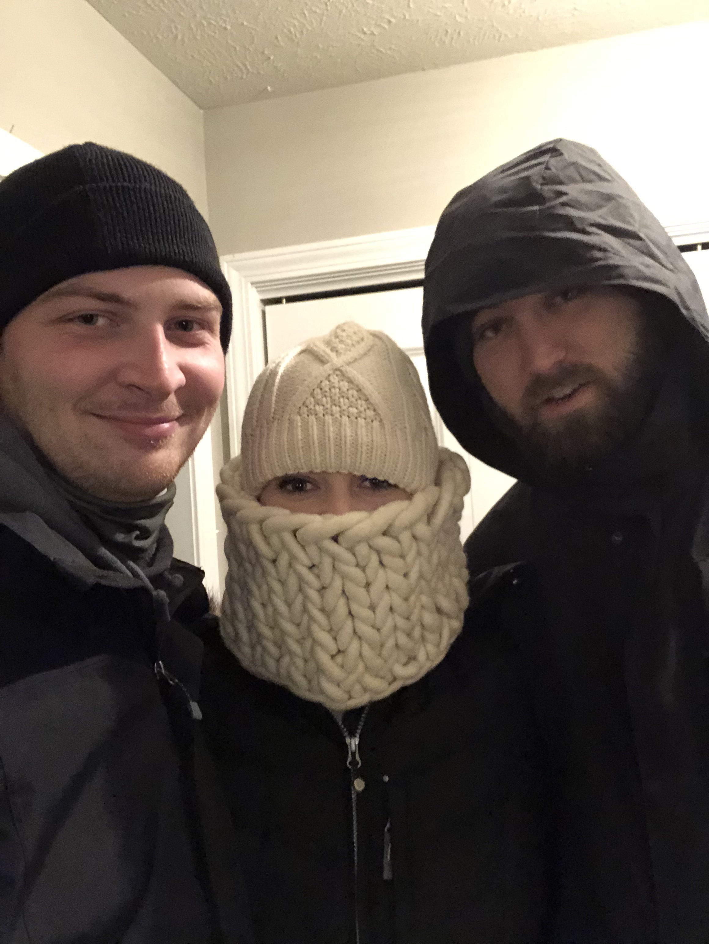 Headed out into the blizzard and snow!