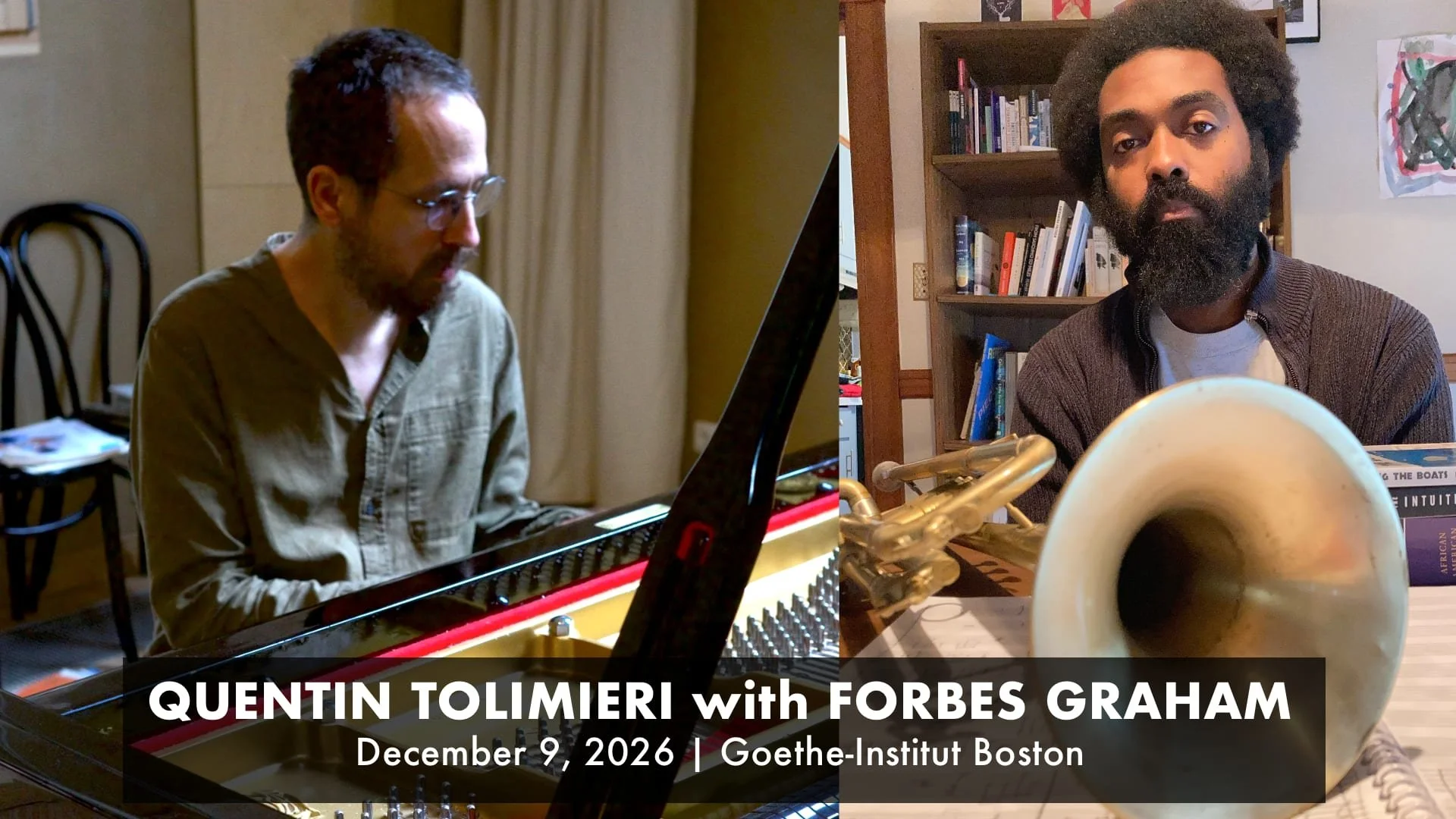 Quentin Tolimieri with Forbes Graham