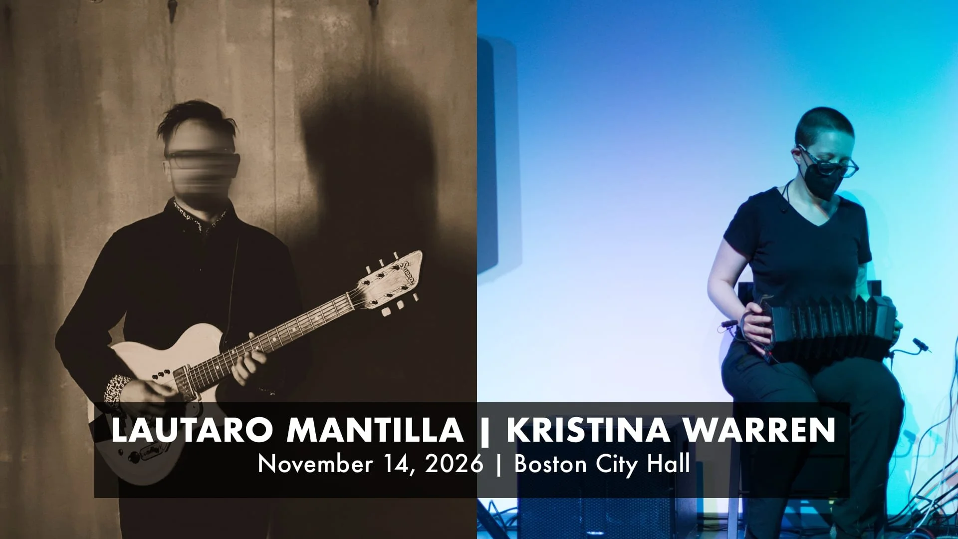 Lautaro Mantilla and Kristina Warren at Boston City Hall
