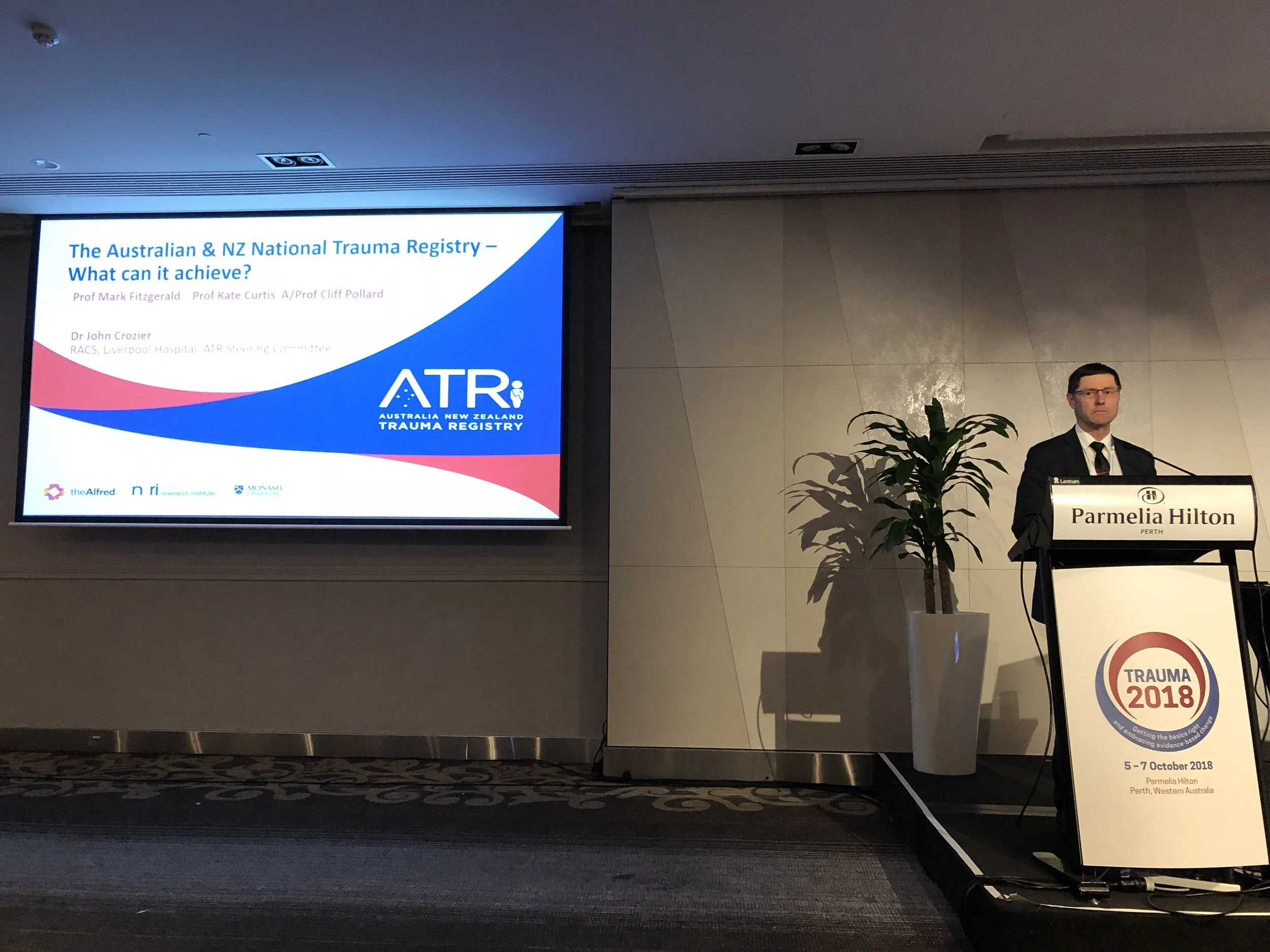 Dr John Crozier - Trauma 2018