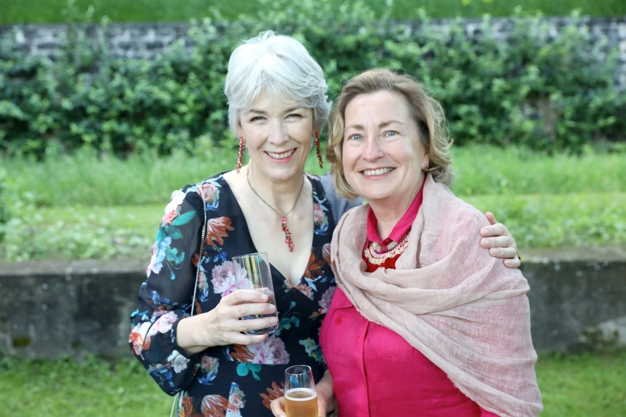 With Sian Morgan Hall, Four Winds Board Member and philanthropy co- partner. Image: Unidentified
