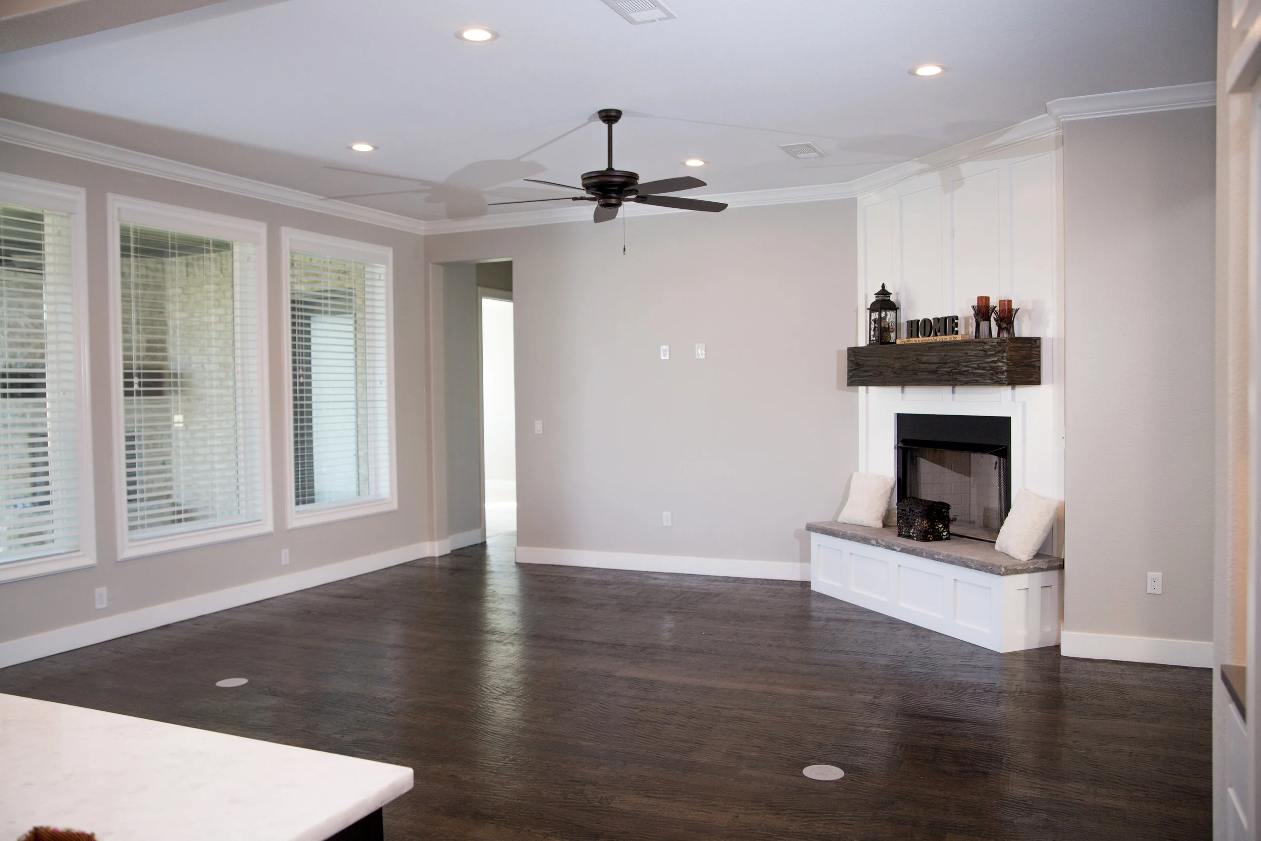 Living Room — Heartland Home Builders