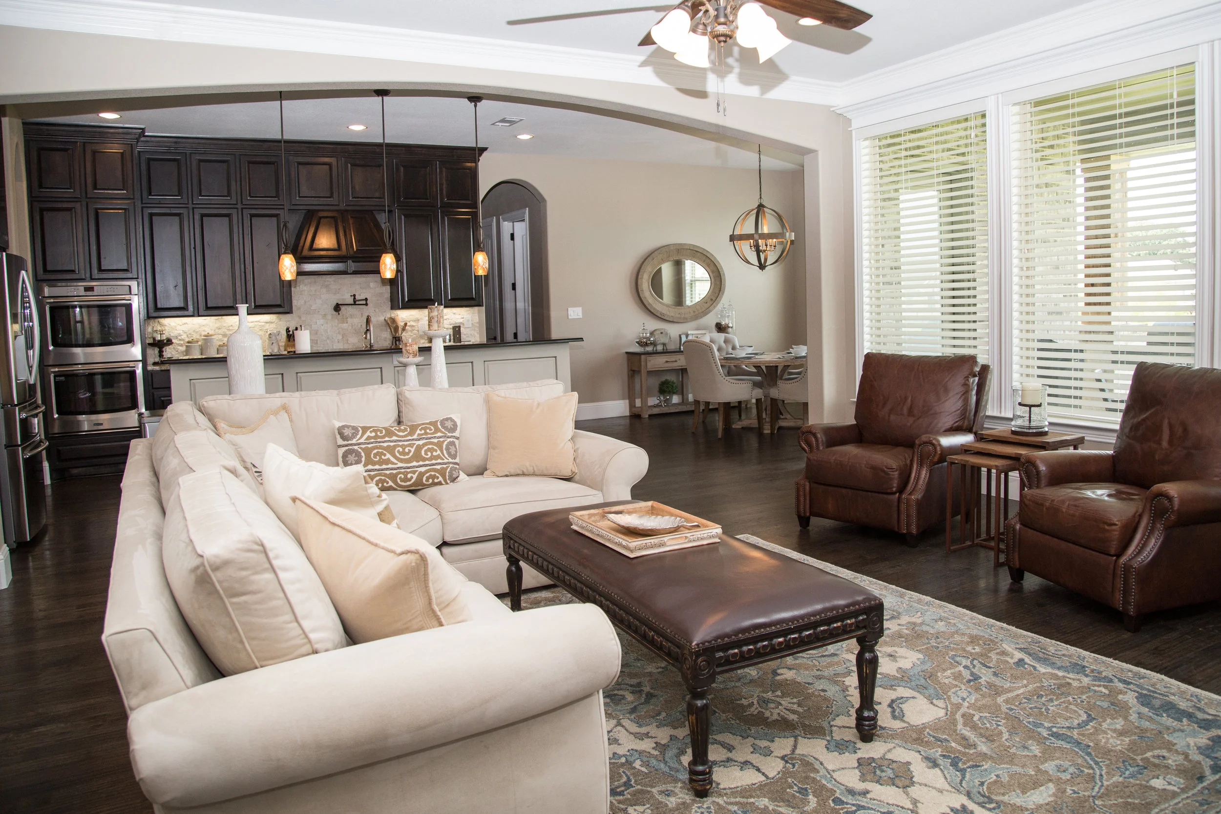 Living Room — Heartland Home Builders