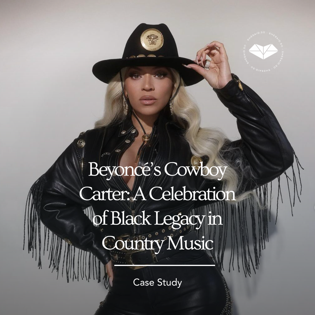 Beyoncé’s Cowboy Carter: A Celebration of Black Legacy in Country Music ...
