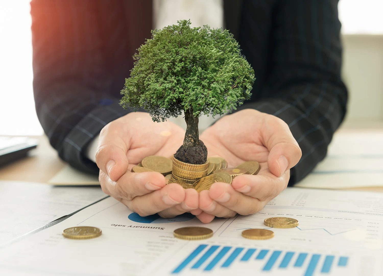 investment growth concept