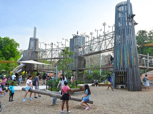 Gipson Play Plaza at Dorothea Dix Park