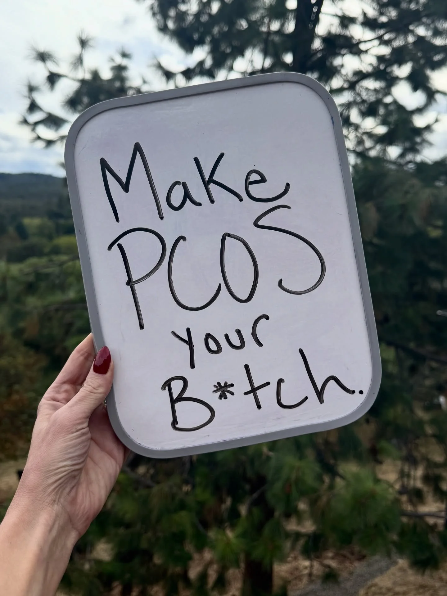 She deserves the boot 🥾 

It&rsquo;s time. There is so much we can do to help manage our symptoms, but when we&rsquo;re in the doctor&rsquo;s office it seems like birth control and Metformin are our only options. PCOS has a close tie to blood sugar,