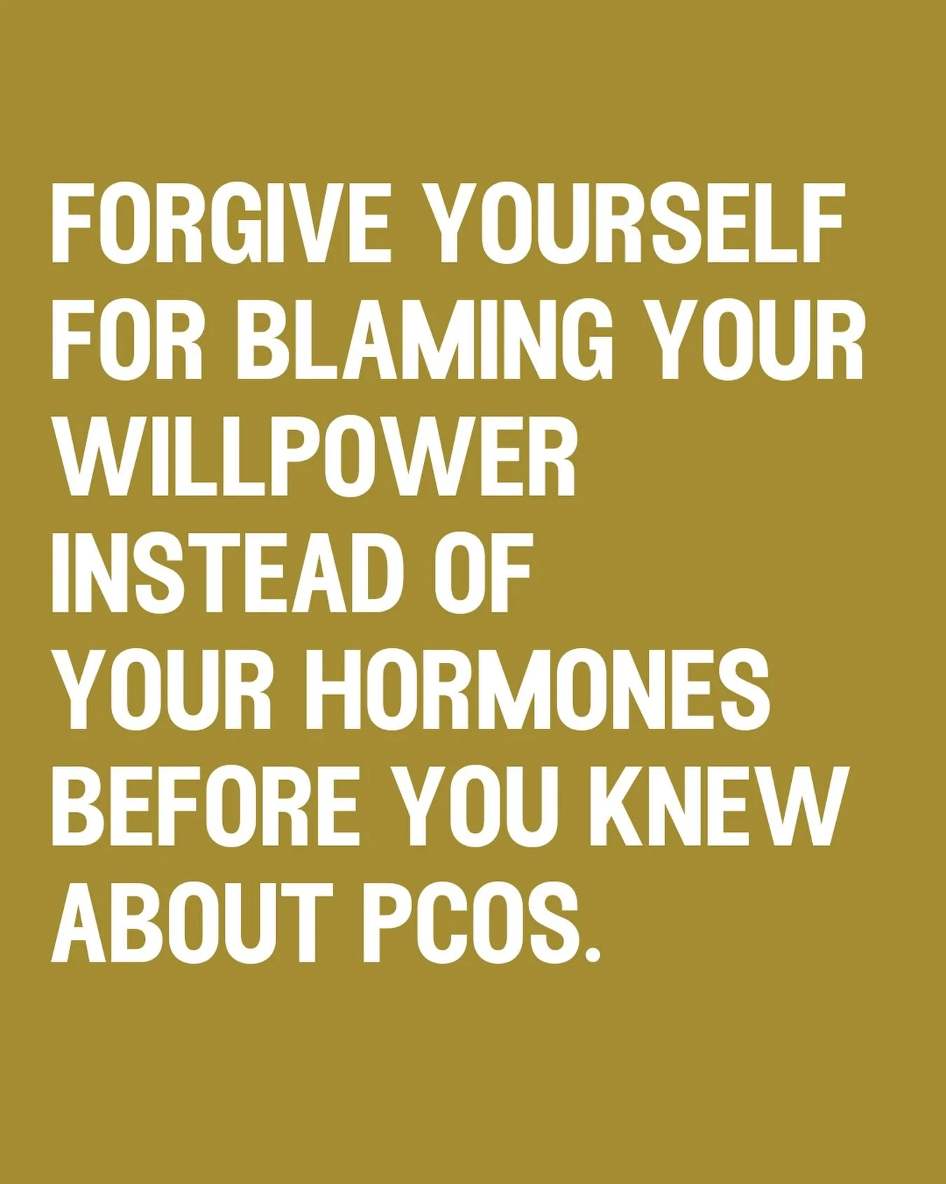7 hormones driving your PCOS weight gain:

PCOS weight gain isn&rsquo;t about willpower. It&rsquo;s not about being more disciplined and &ldquo;if I just start over again on Monday&hellip;.&rdquo; NO. It&rsquo;s SO MUCH FREAKING MORE THAN THIS. We ha