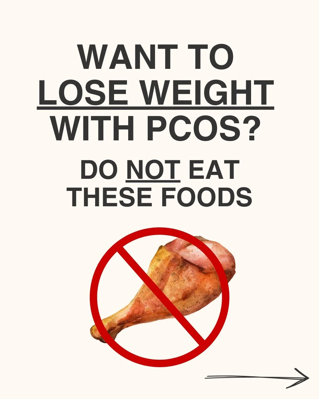 Did I get you??

🚨Unpopular Opinion🚨: Managing your PCOS isn&rsquo;t about &ldquo;less of this,&rdquo; but can actually be achieved with &ldquo;more of THAT.&rdquo;⁠

Another unpopular opinion: There&rsquo;s no way to cure your PCOS - but you CAN m