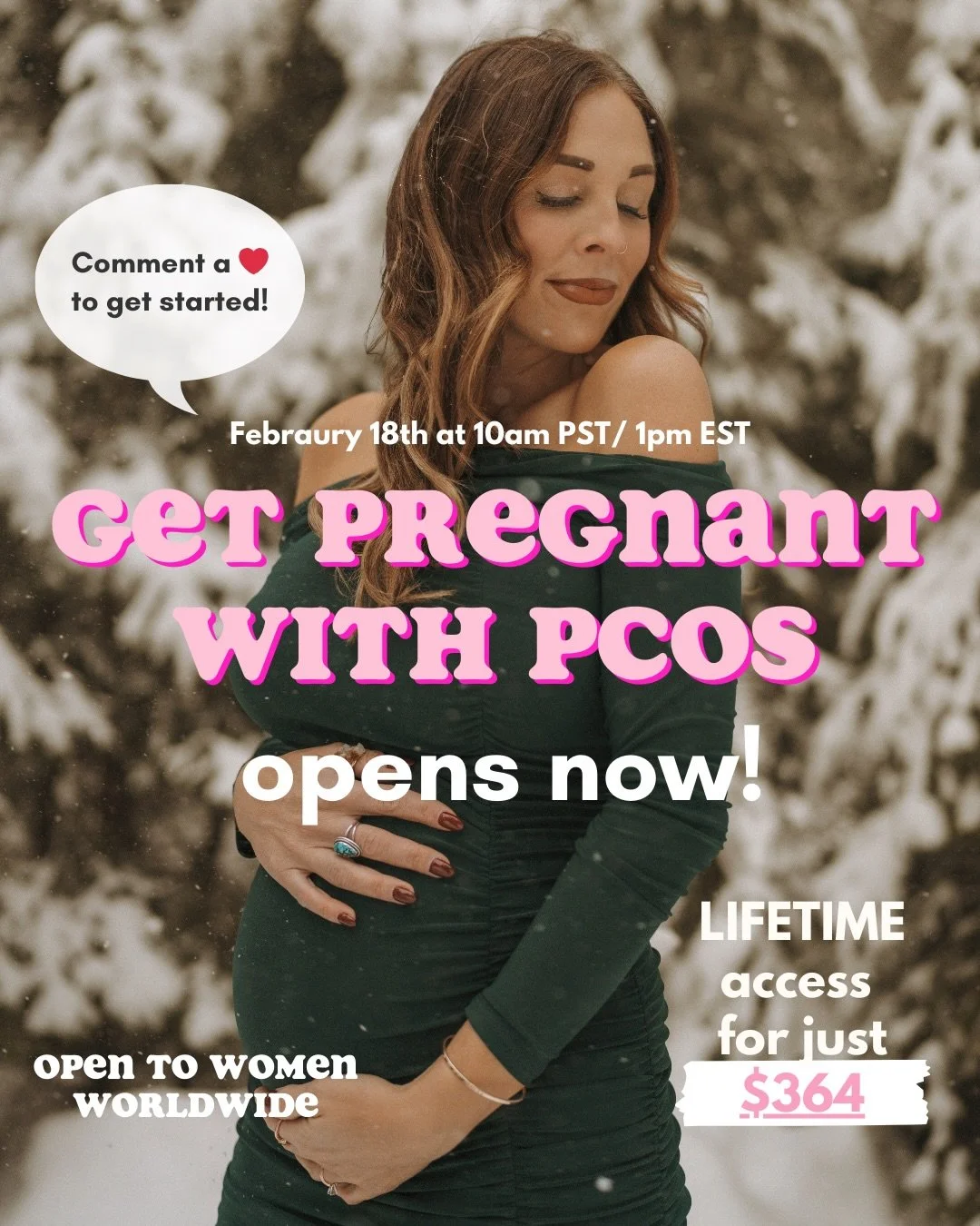What happens inside Get Pregnant with PCOS? 👀 ⬇️
&bull;I will run your labs (or look at lab work you already have) and help you break down exactly what the numbers mean so you finally have a clear picture of what&rsquo;s causing your symptoms and ke