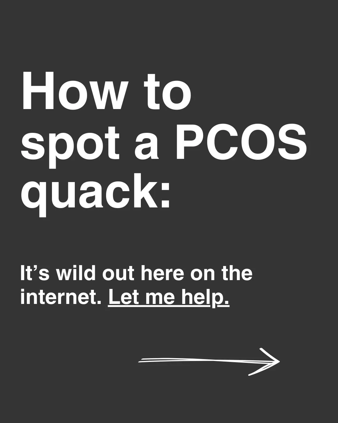 What&rsquo;d I miss?? 

Lovingly, a Registered Dietitian with a Master of Science degree who has been working in PCOS for the last eight years. 

#pcos #pcosweightloss #pcoshealth #ttcwithpcos