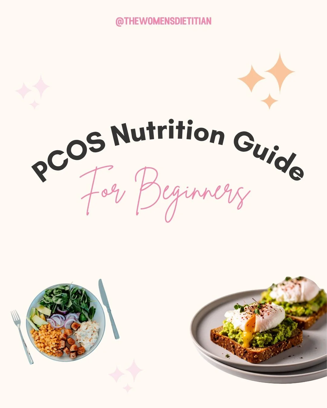 If this guide is helpful, let me know 🫶

And let me know what other questions about PCOS and nutrition I can help with. That&rsquo;s why I&rsquo;m here. 

If you feel like you need more help in this arena, again- that&rsquo;s why I exist! My 1:1 pra