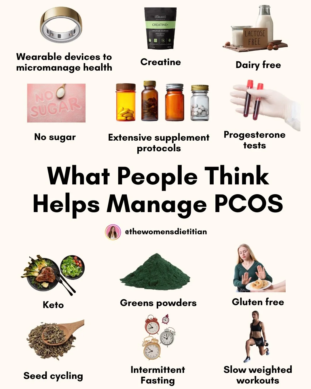 PCOS has become big business. From the time I started my page to now, the amount of random people hopping on this app to make a dollar off us is astounding. Men, personal trainers, wellness coaches, influencers grifting&mdash; all trying to make a bu