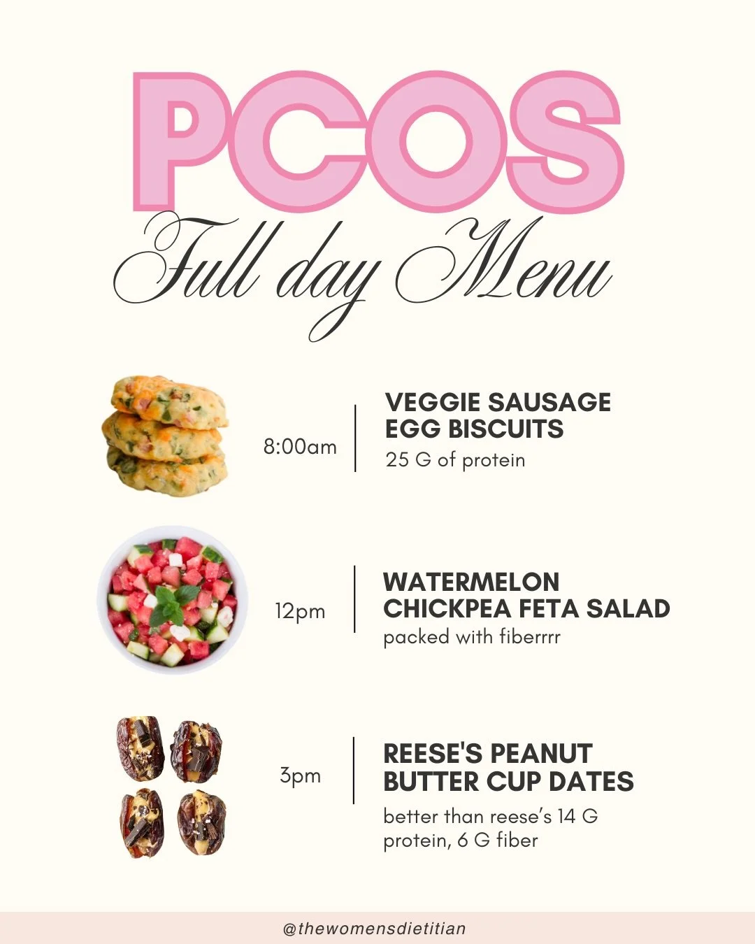 LMK if this is helpful!

All recipes are in the post 💕 👀

If you love my recipes follow along for more PMOS/PCOS help. Life is hard ENOUGH. We don&rsquo;t always need to have the &ldquo;wtf do I eattttt&rdquo; question in the back of our minds 🩷

