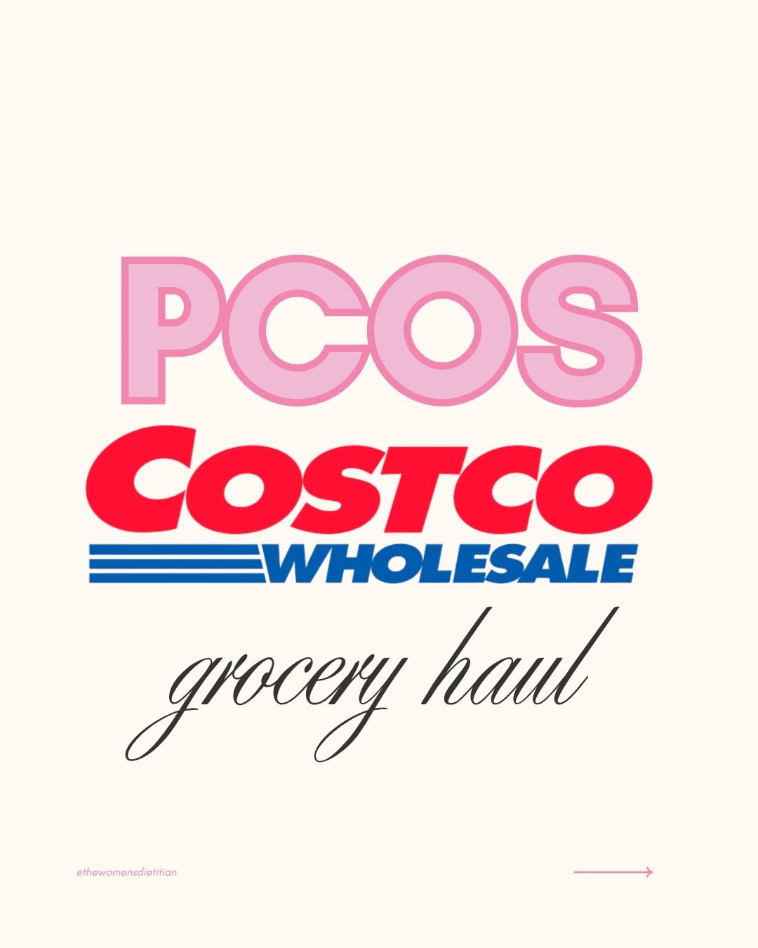 Costco PMOS girly tips 👇

1️⃣ Costco has AMAZING deals on grass fed beef, pasture raised eggs, cheese, organic chicken, and produce like berries and spinach. Take advantage bc it&rsquo;s always about quality > quantity
2️⃣ Go earlyyyy. Crowds = s