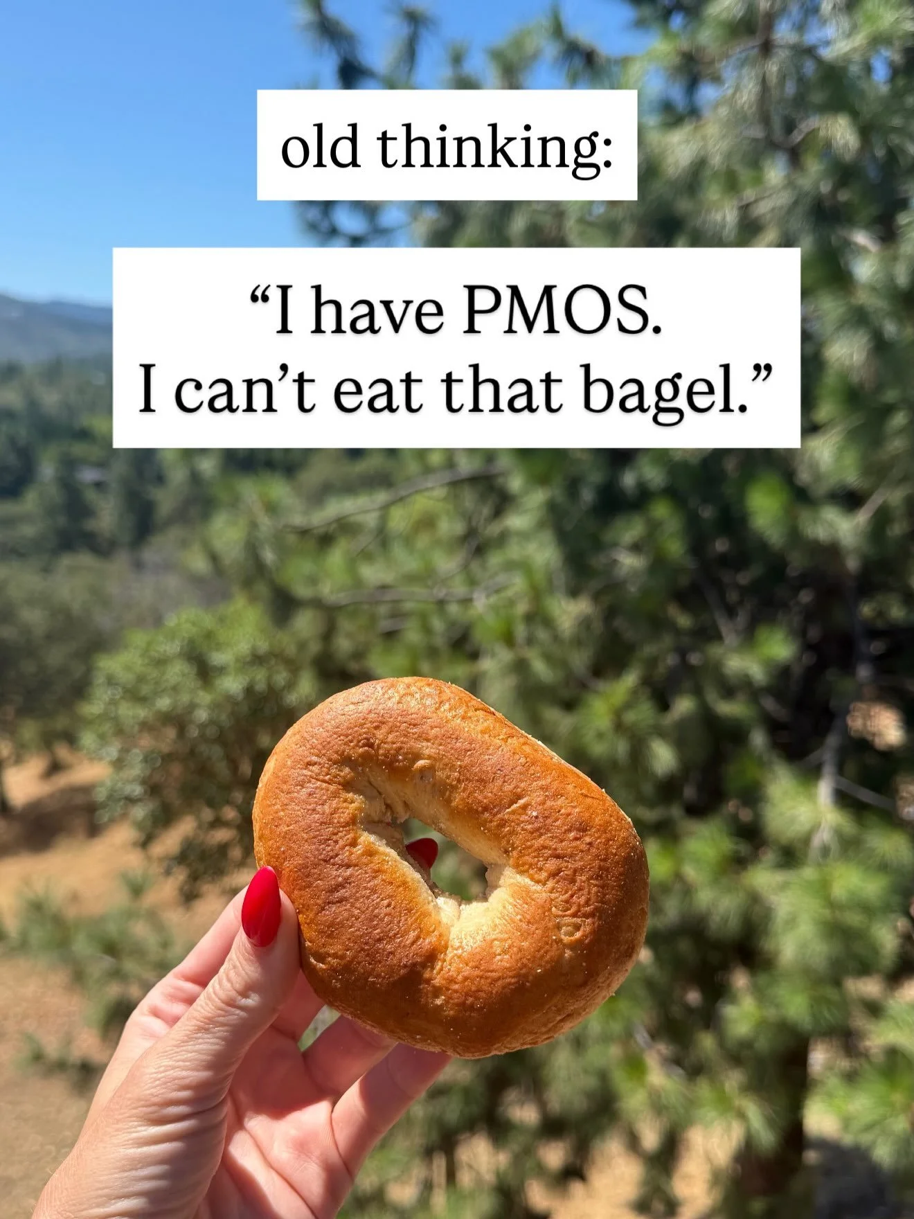 PCOS aka PMOS is a diagnosis we can successfully manage given the right tools, but also the right mindset. 

More joy. More peace. More positivity. 
The question of &ldquo;what do I have to take away??&rdquo; should be replaced with &ldquo;what can I