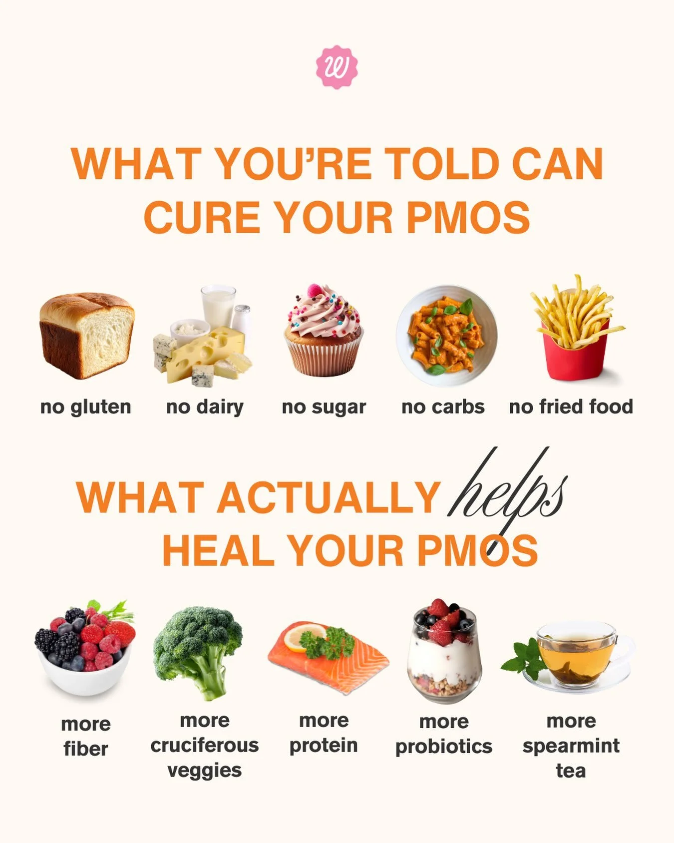 🚨Unpopular Opinion🚨: Managing your PMOS isn&rsquo;t about &ldquo;less of this,&rdquo; but can actually be achieved with &ldquo;more of THAT.&rdquo;⁠

I said what I said. And ALSO, there is no way to cure your PMOS - but you CAN manage its symptoms 