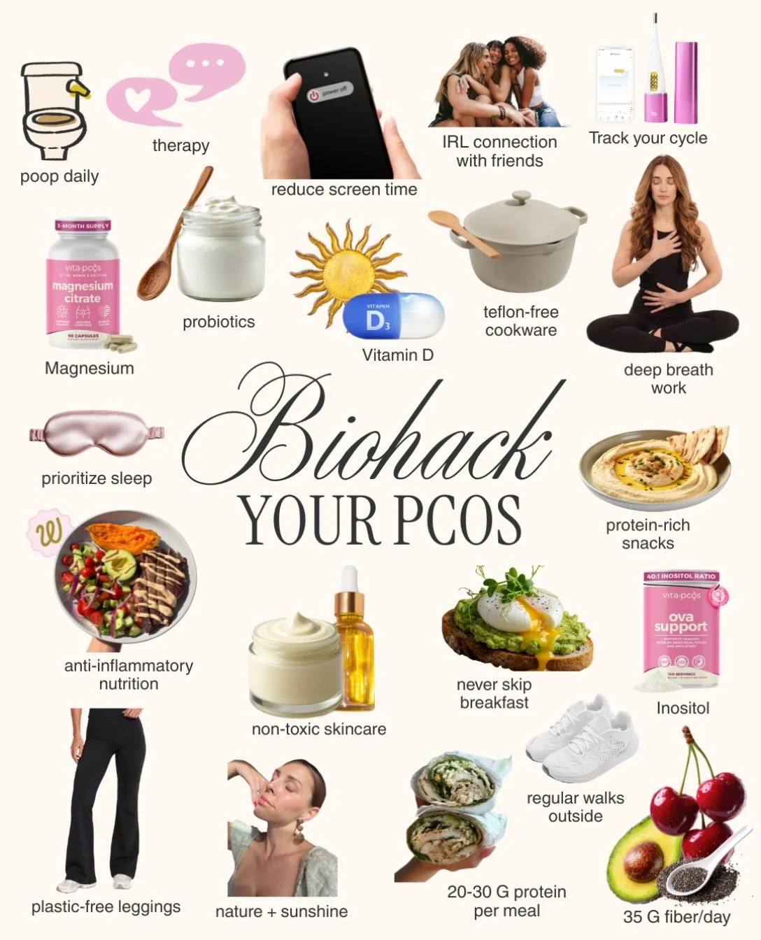 What did I miss? 👇🏼

#pcos #pcosweightloss #ttcwithpcos #insulinresistance