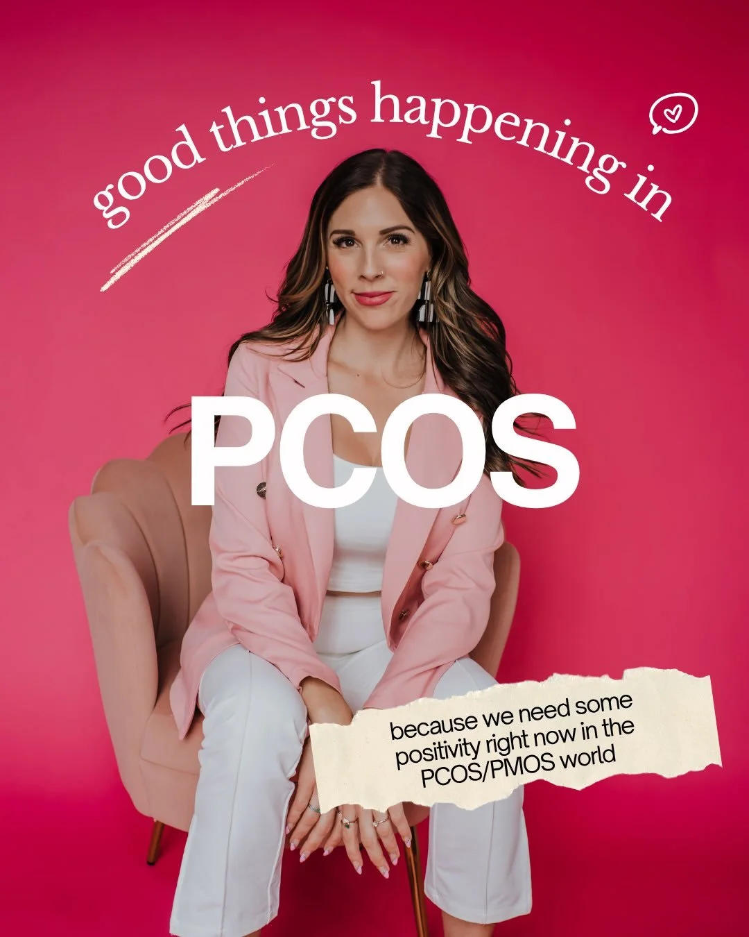 Honestly could use a little positivity on this platform and in my life rn. Anyone else? 

Turning on the news can stir up so much emotion in me, and adding that on top of my PCOS/PMOS just feels like a lot. I want to do more of these posts moving for