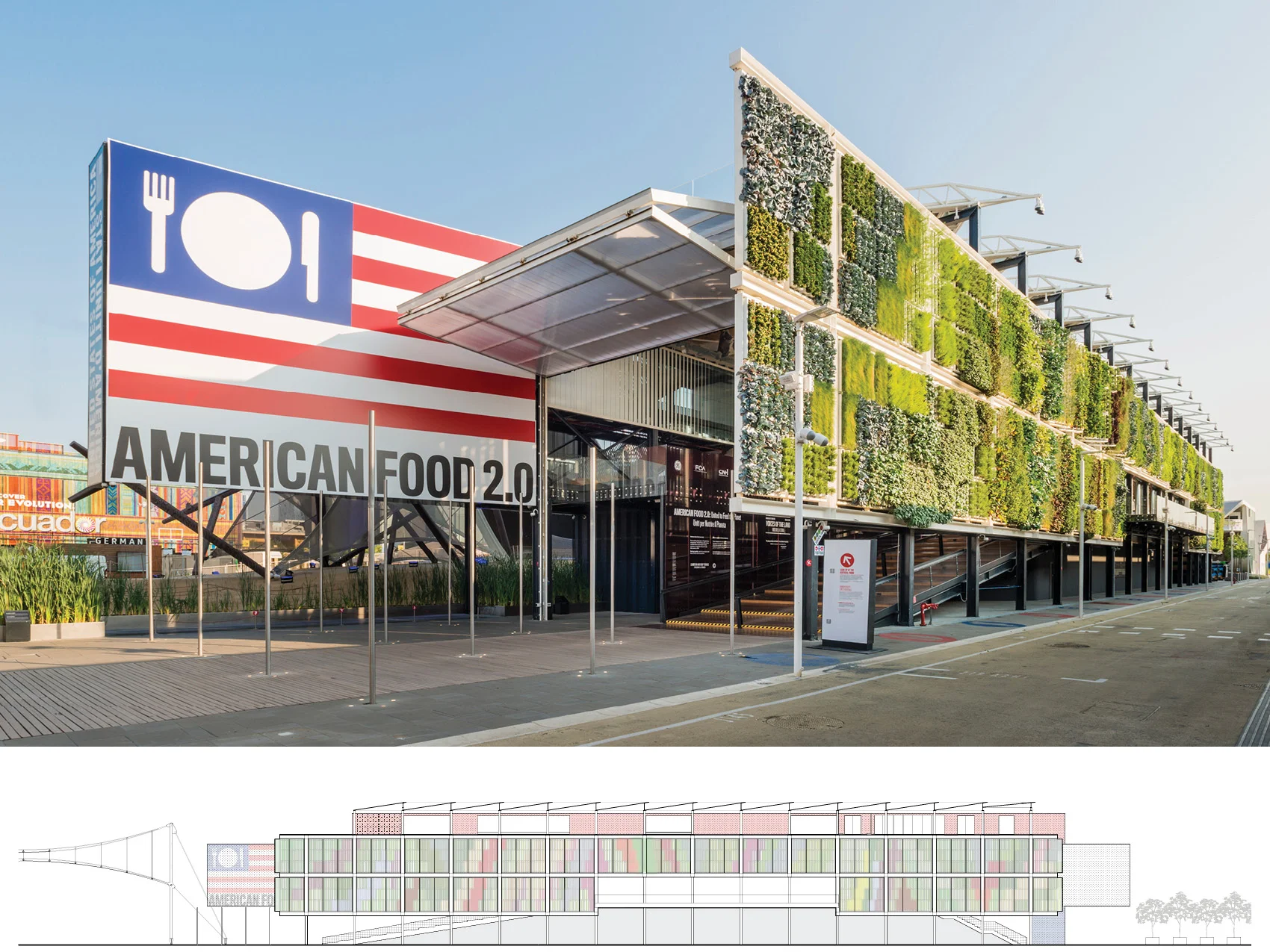  In 2013, Biber Architects was awarded the State Department contract to design the USA Pavilion and to be the creative director for the Pavilion experience at the Milan Expo. I came to the firm ready to turn a 3D concept model into a set of drawings 