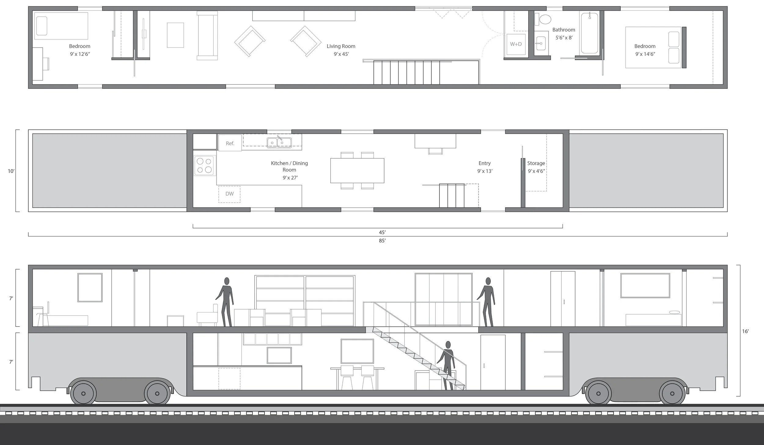 Residential: 2 bedroom