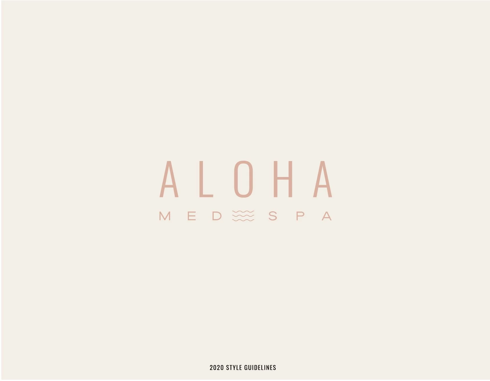  "Aloha Med Spa is a husband and wife duo who wanted to rebrand their business to reflect their commitment to providing high-quality medical aesthetics services. They wanted a clean, modern look that wasn't too "surfy." We were happy to help them ach