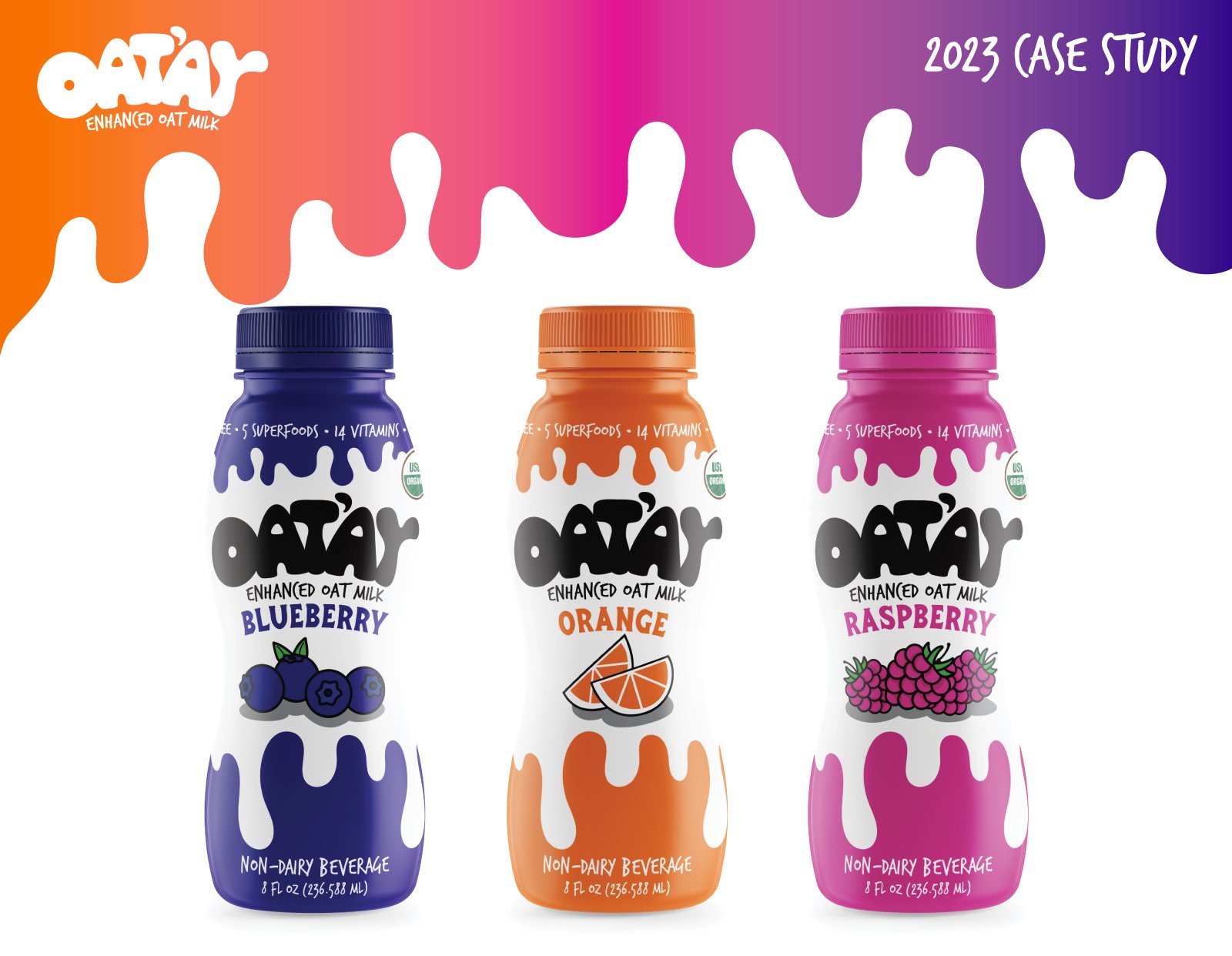 Oat'ay Enhanced oatmilk