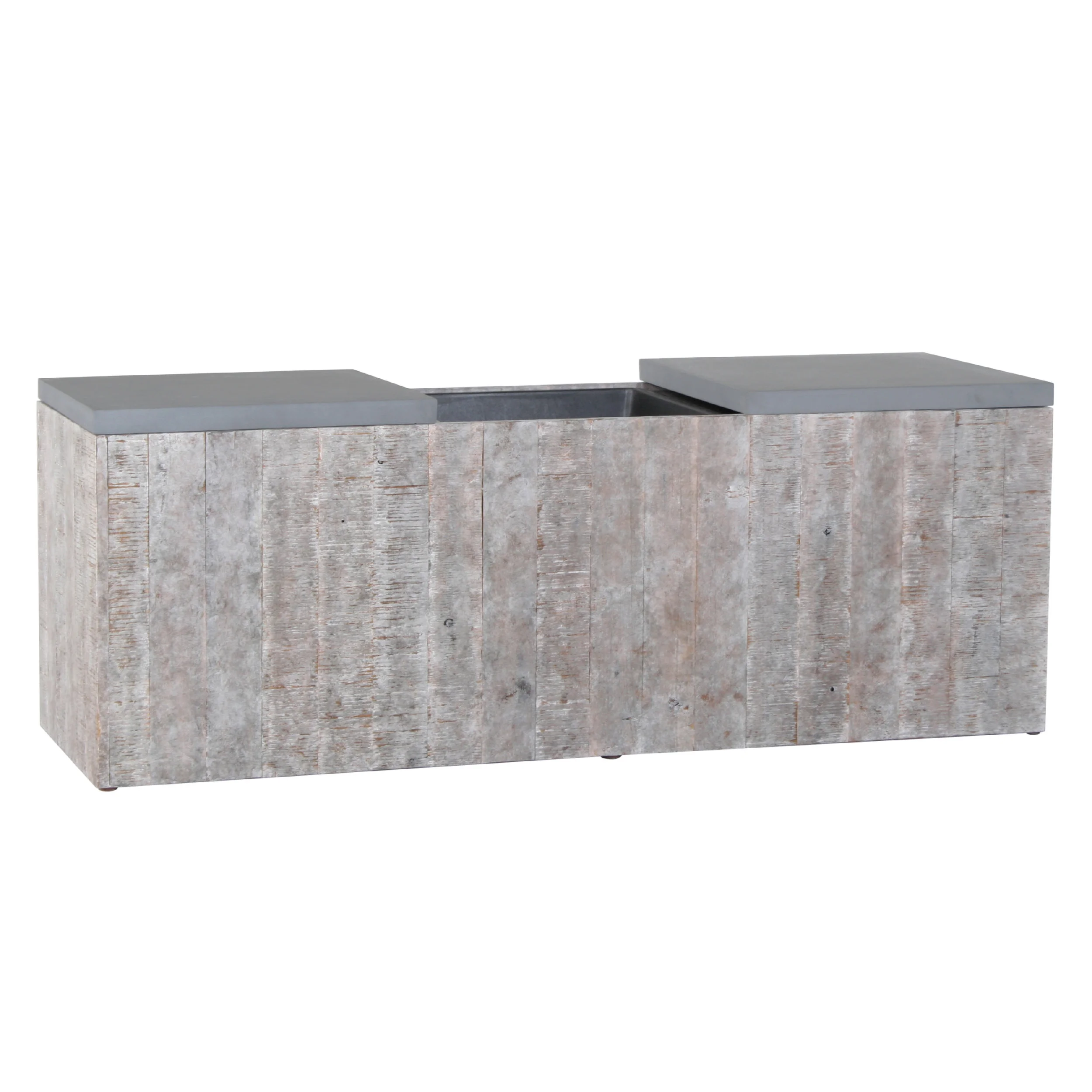 ACACIA Jardinière Triple (2  plateaux)