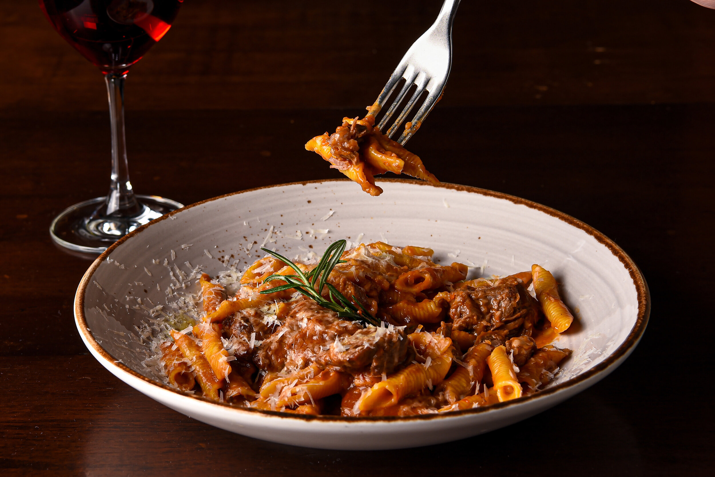 Lamb Ragu Garganelli