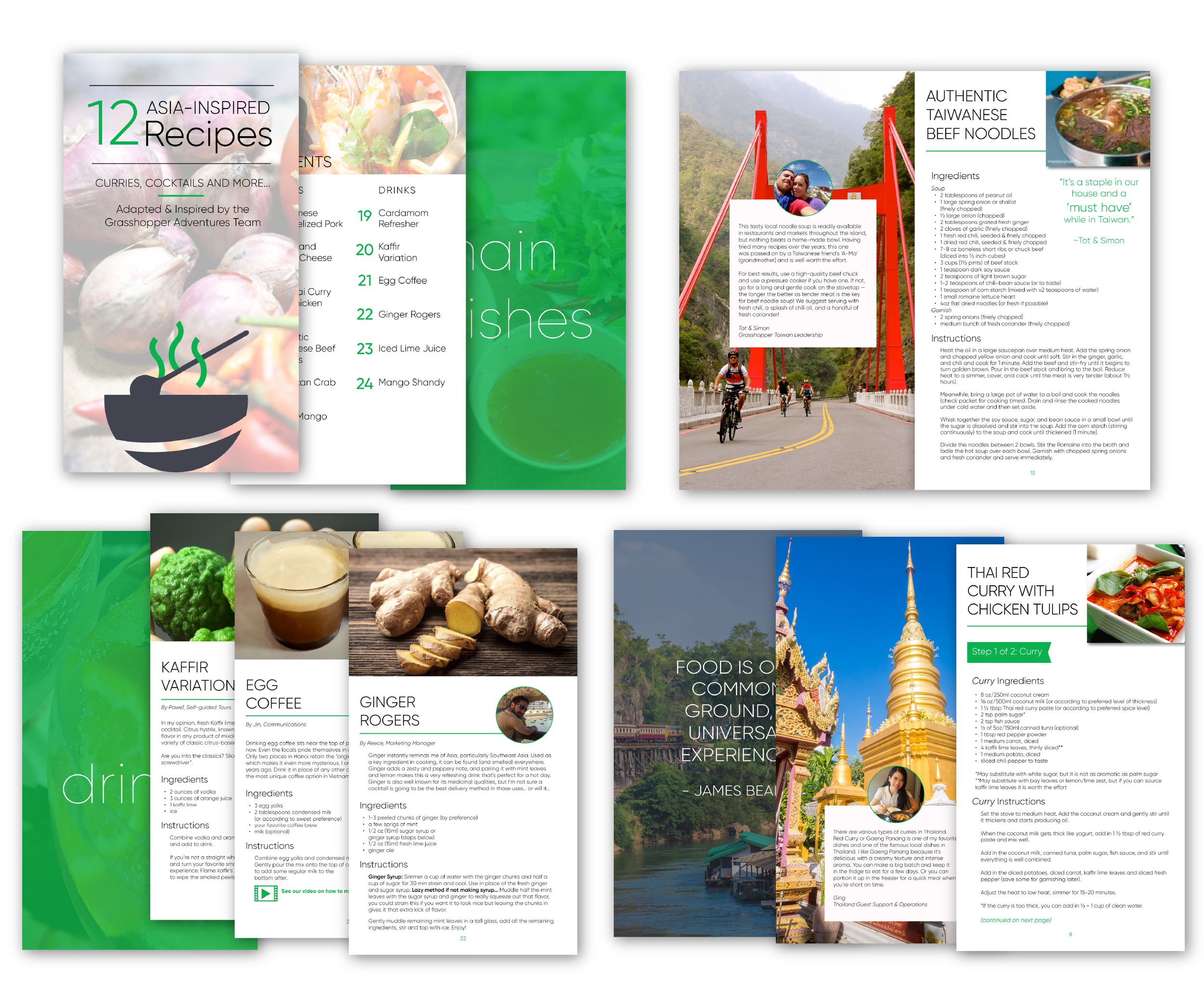 Asia Inspired Recipes E-Book