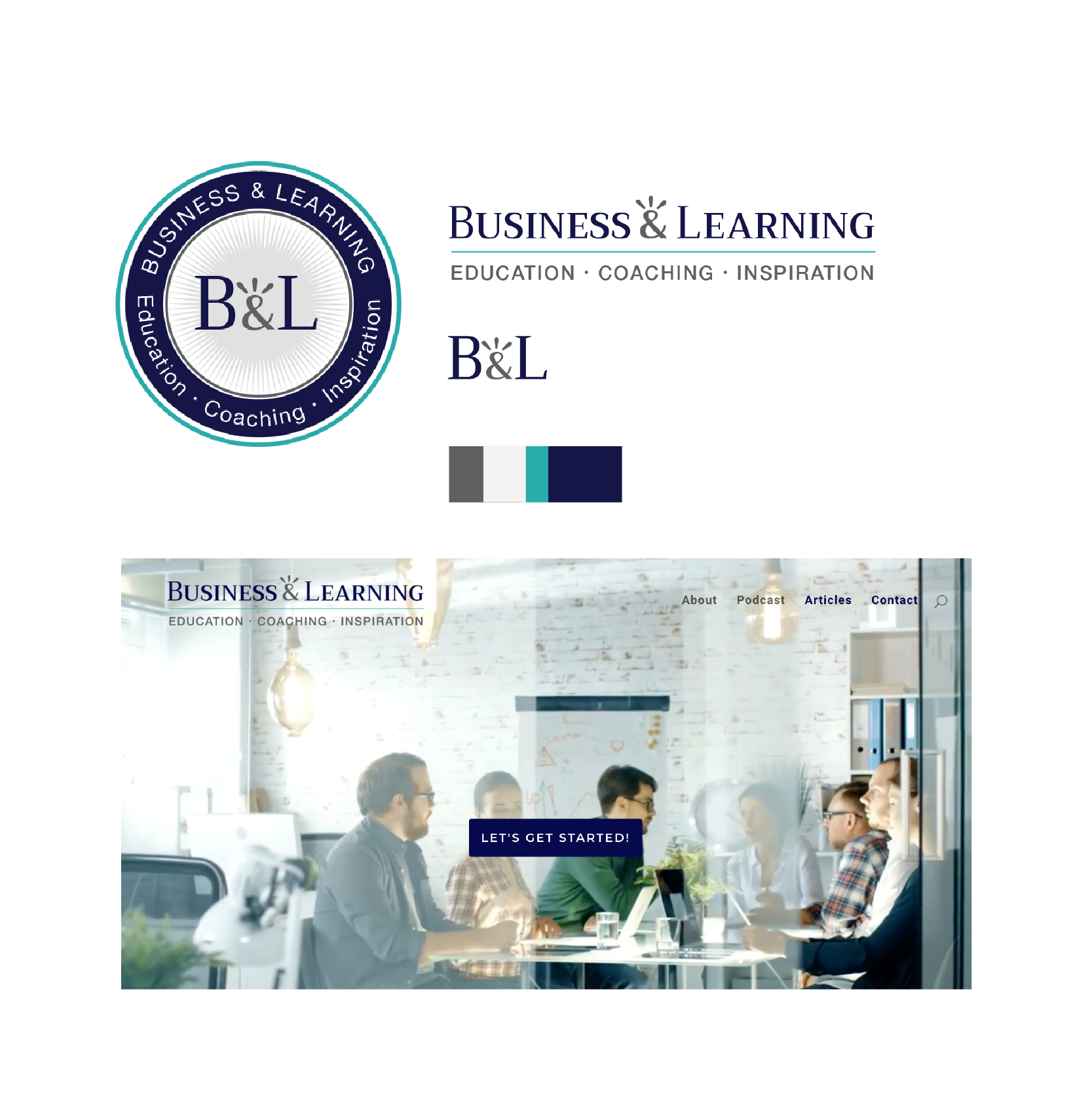 Business & Learning Logo