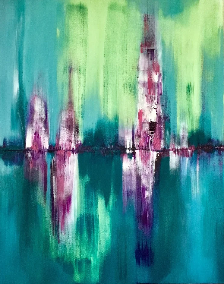 "Bittersweet Symphony" , acrylic on canvas.
