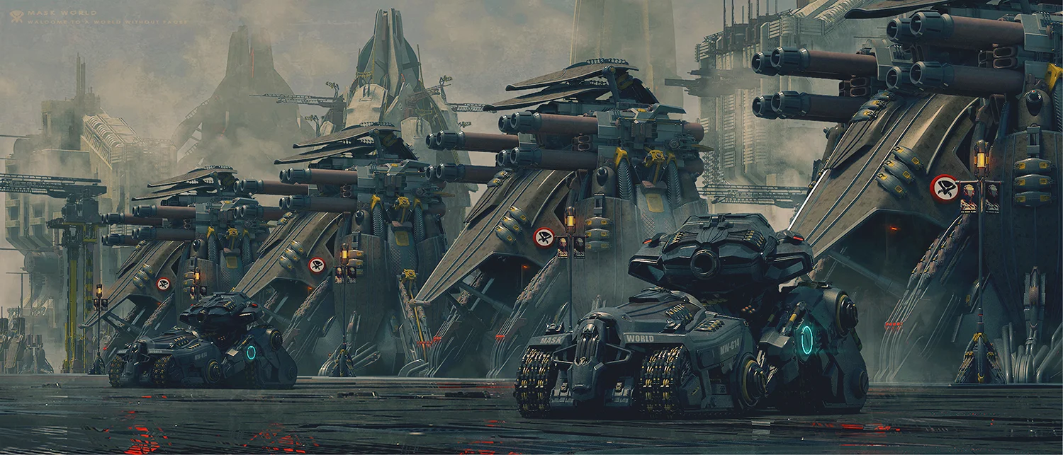 Tank and Heavy Cannon