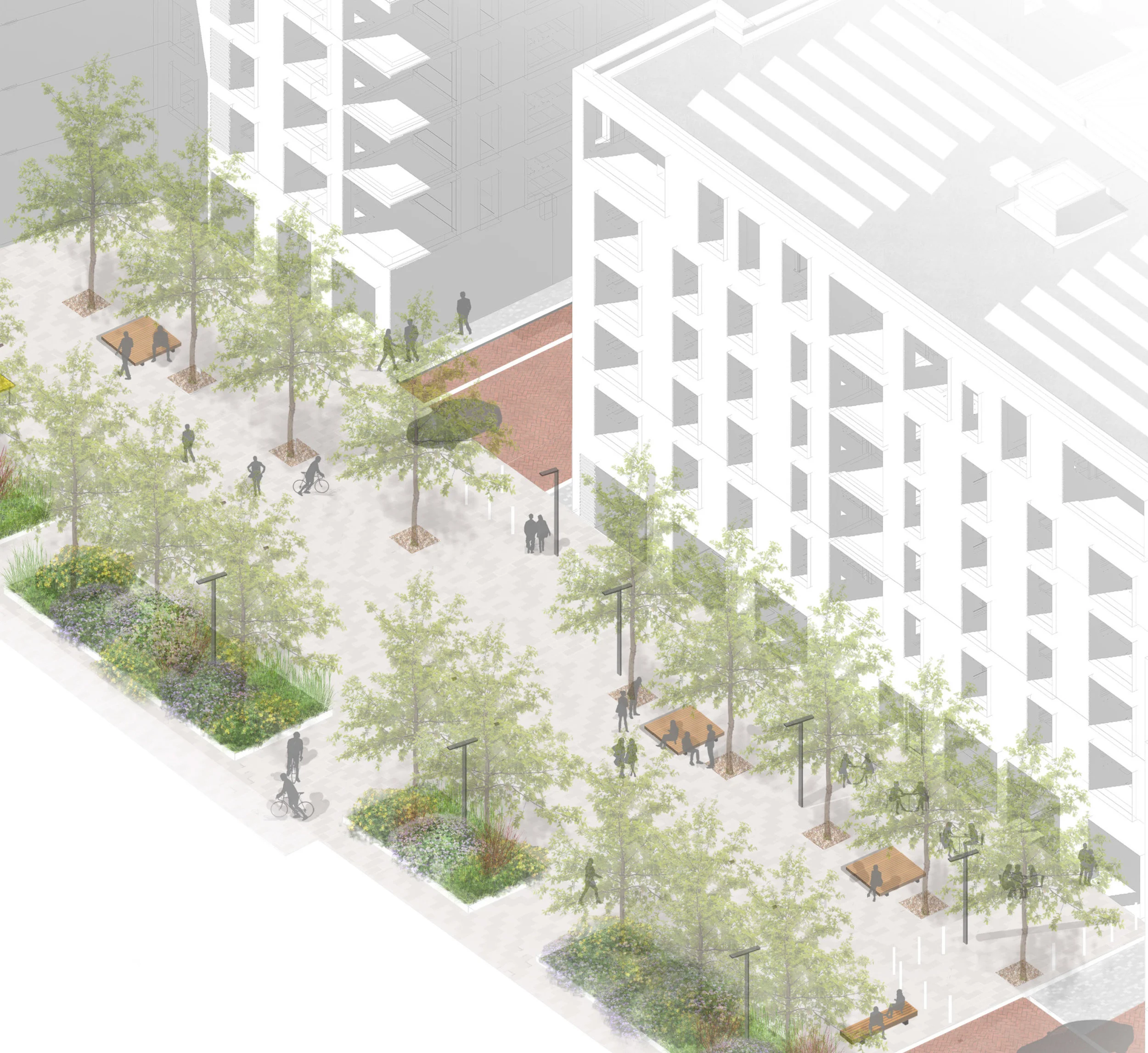 Iso view: Southern Neighbourhood Square