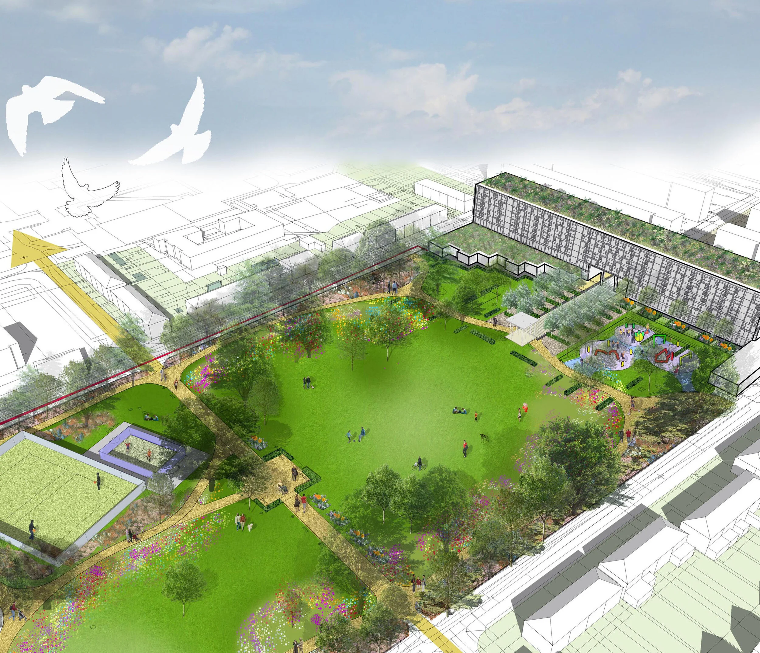 Wormholt park_Aerial view.jpg