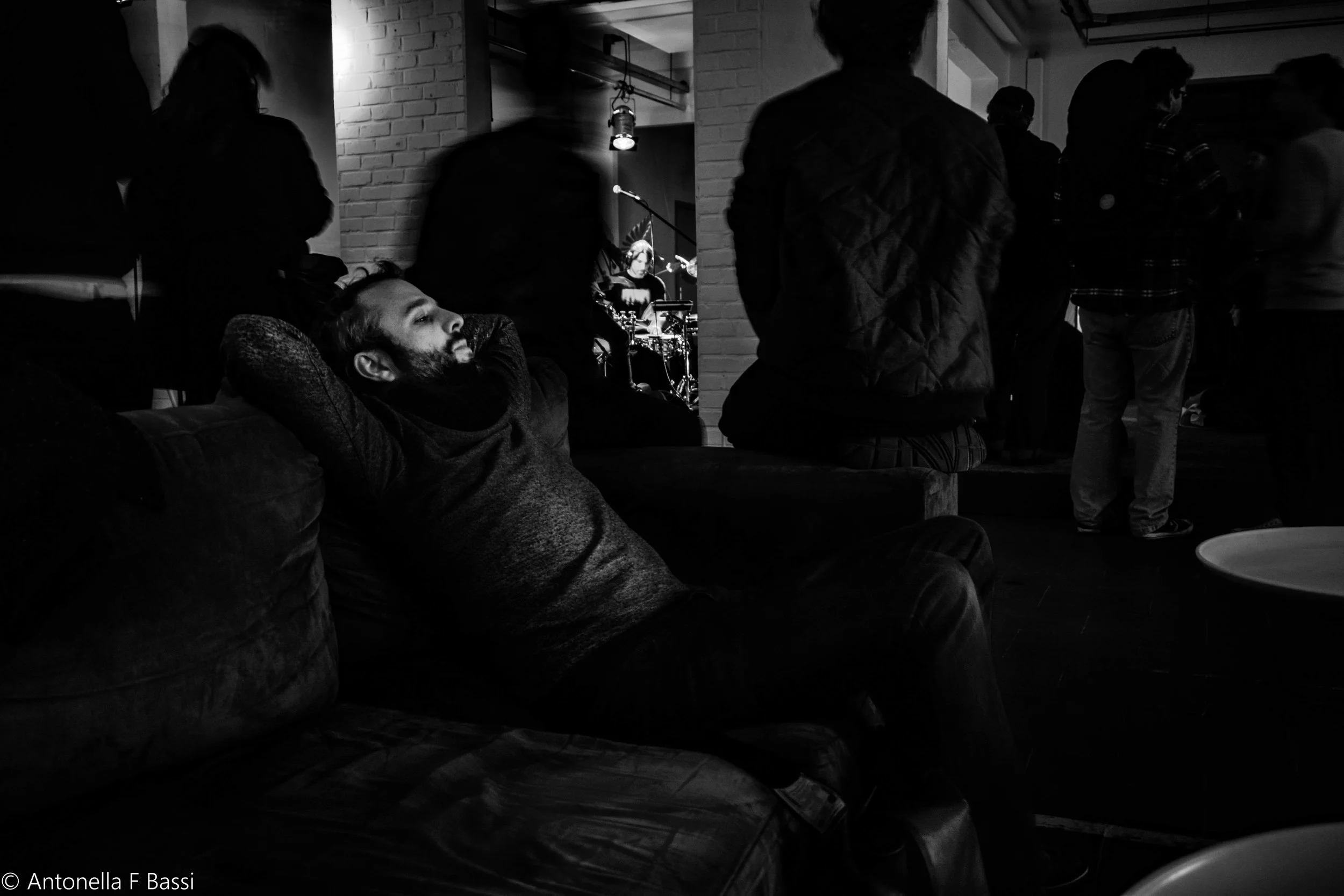 Resting but surrounded by noise