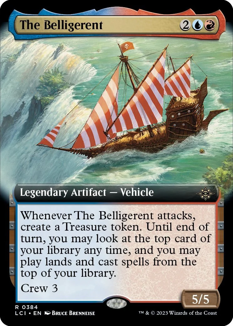 mtg pirate ship cards The Belligerent' from MTG: Lost Caverns of Ixalan Prelim Drawing — Bruce  Brenneise