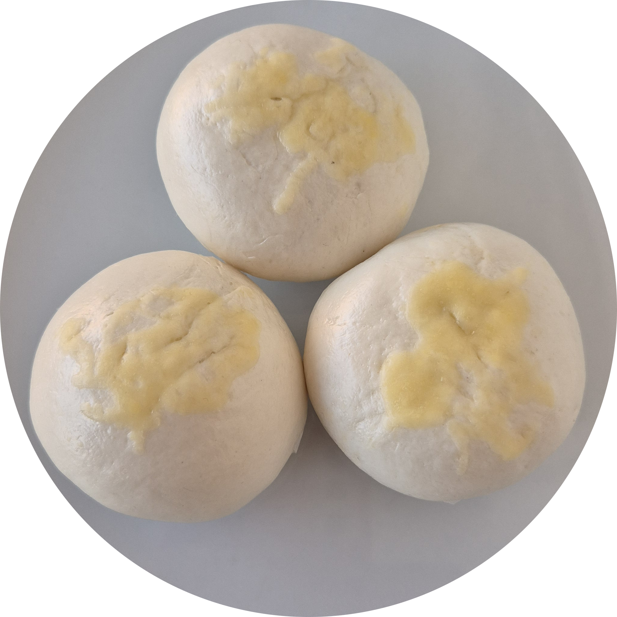 Cheesy Vegemitey Bao (6 per pack)