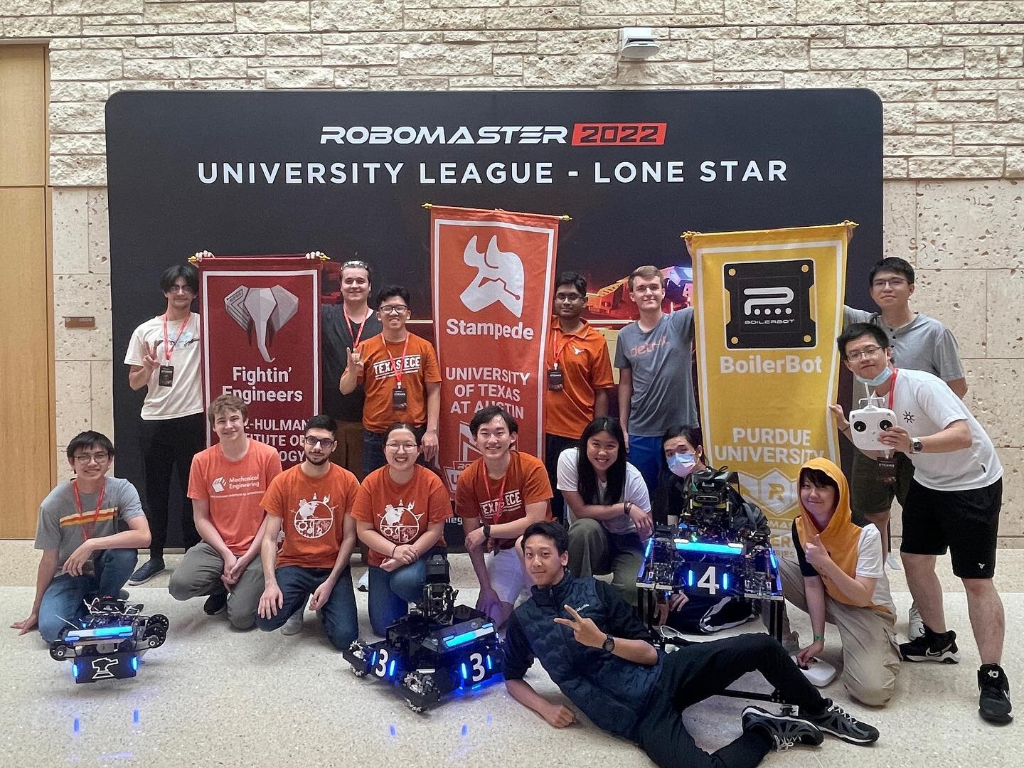 We have a huge announcement: We placed 4th in the Robomasters NA League! Big thanks to UT Austin (@ut_ieee_ras) and Rose-Hulman (@rhit_robomasters) teams for forming a coalition with us. Very proud of this team! 

Special shoutout to our president @e