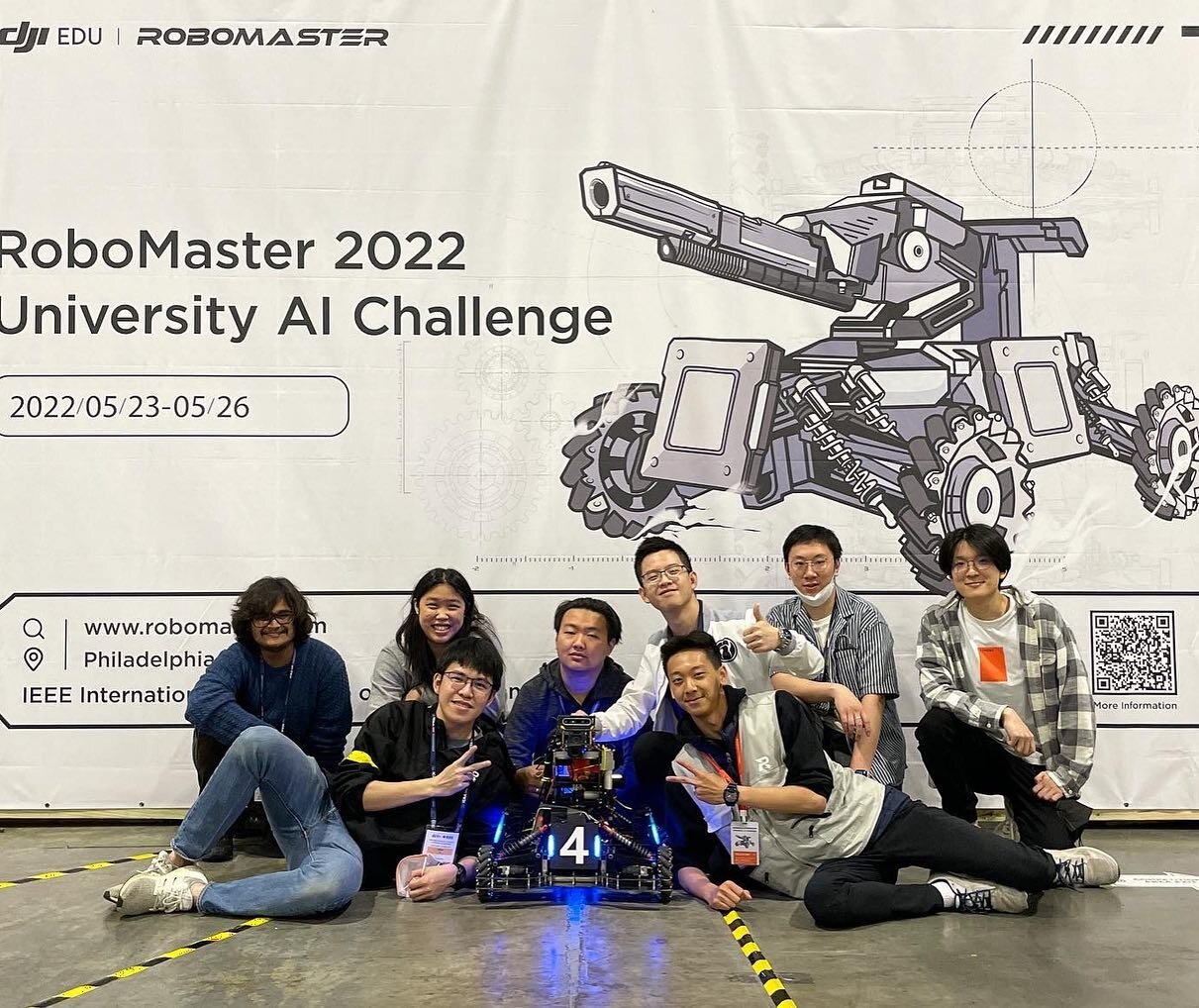 #icra2022 was a success! It was a pleasure to compete with you @pennstaterobox @vt_robogrinder and @illinois1867 See you all at @tamu this June 🦾

@exyntech @johndeere @psyonicinc @cogniteam_official it was such an honor to meet such enthusiastic pe