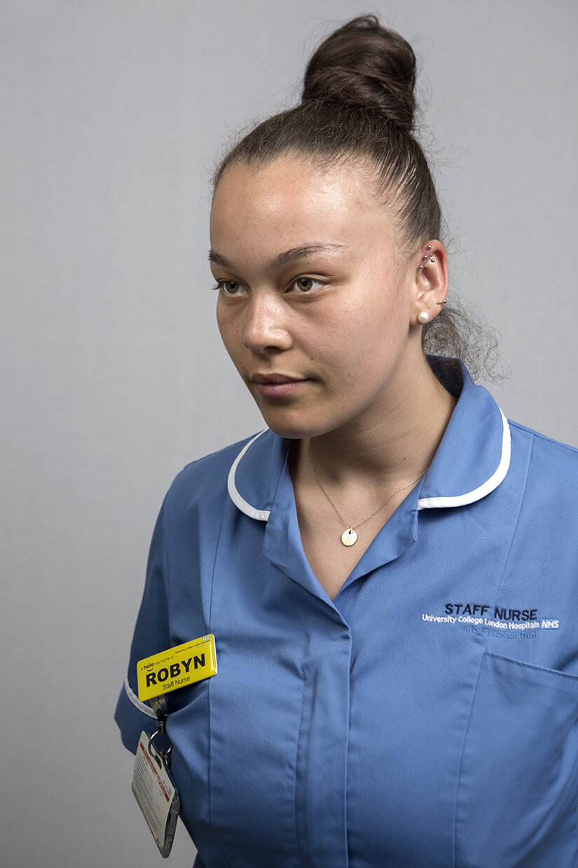 Robyn Charles, staff nurse
