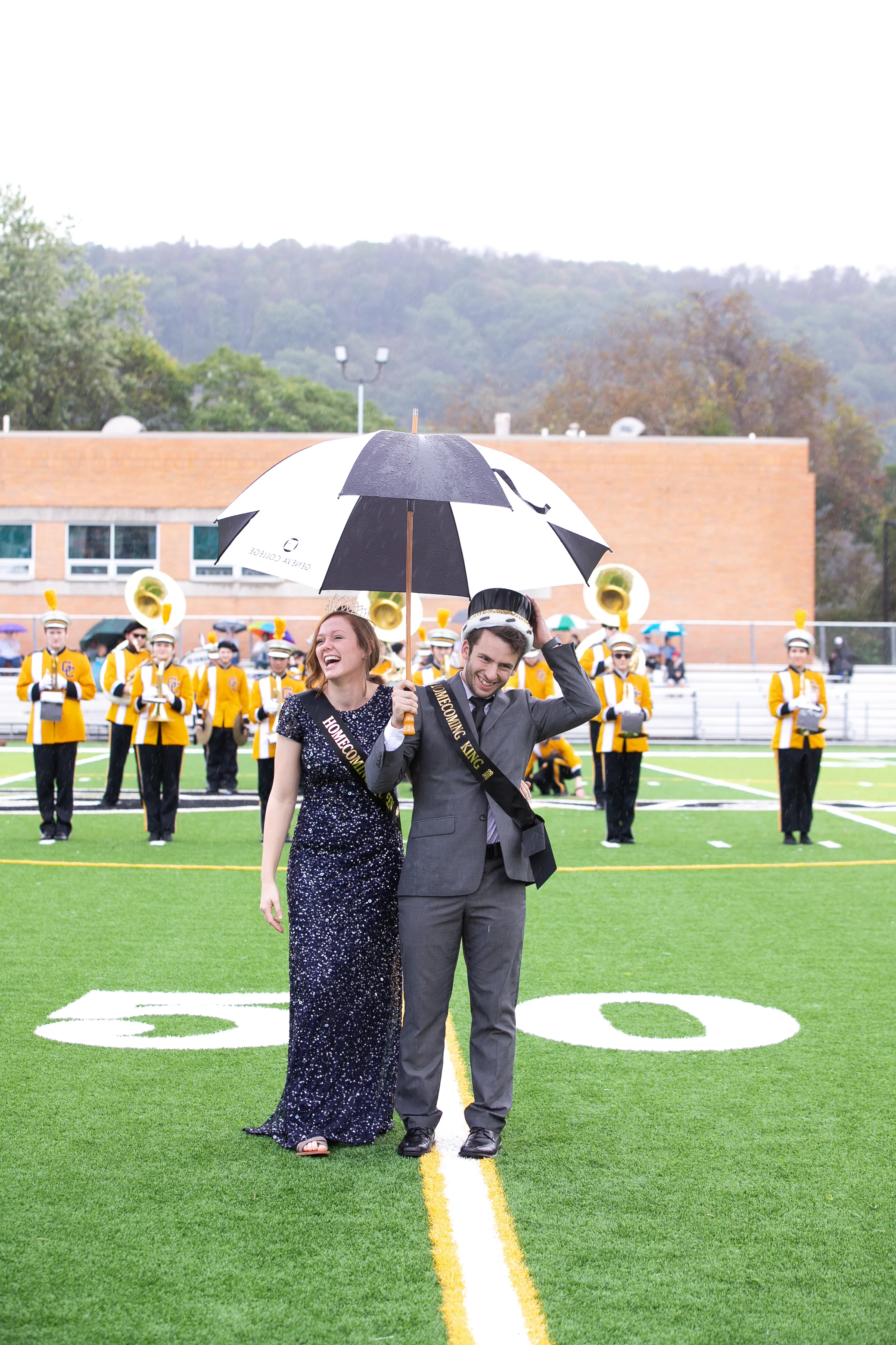 A New Reign Despite the Rain: Homecoming Court 2018