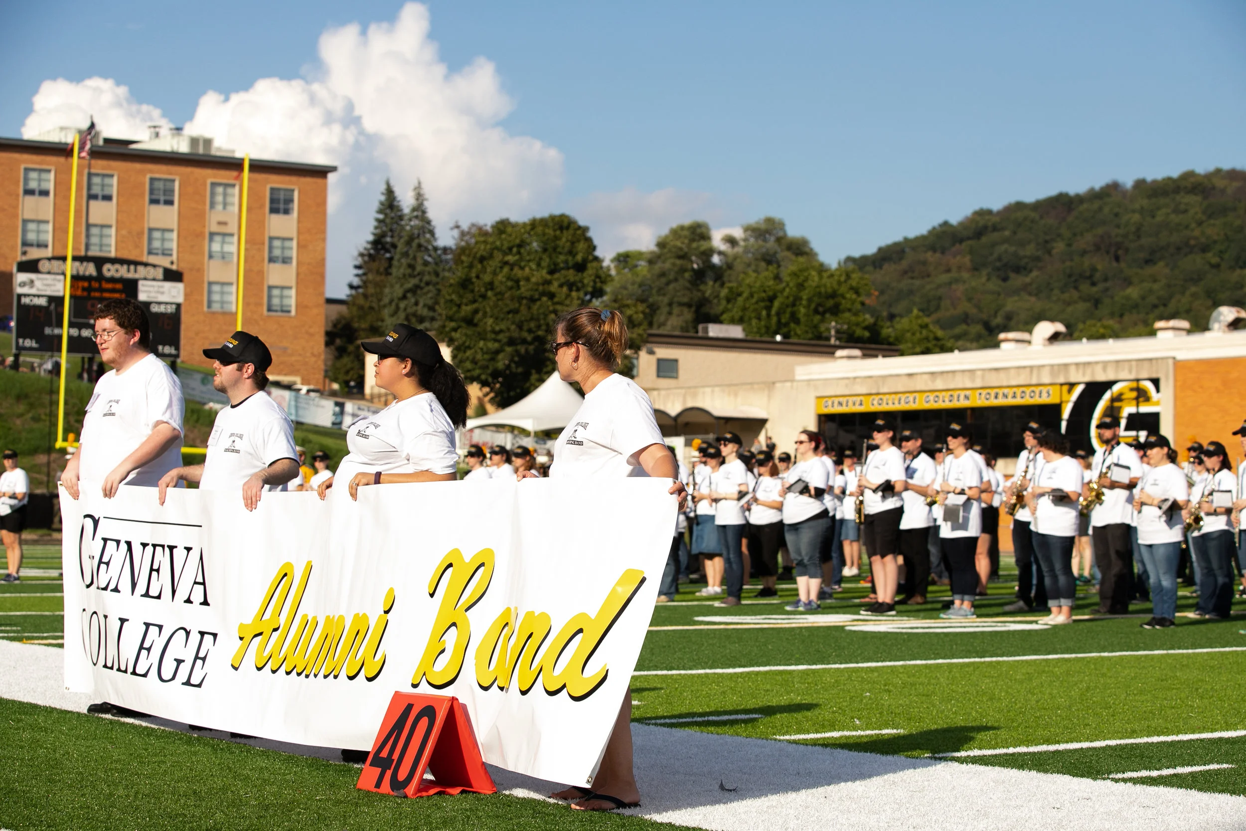 Geneva's 2018 Alumni Band: A Record Attendance