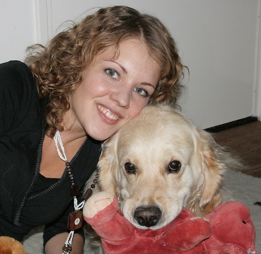 Els together with her sweet Noah