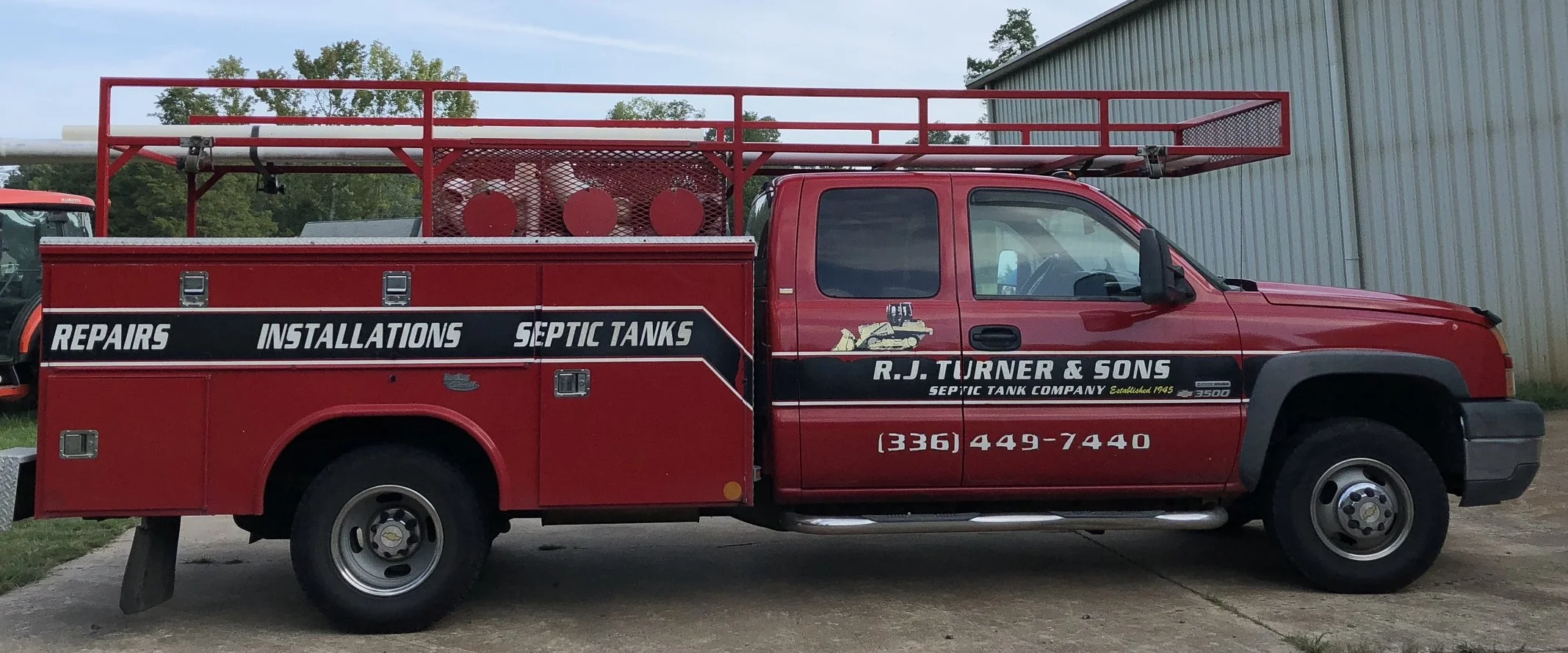 R. J. Turner & Sons Septic Tank Co. Septic Tank Inspection, Water