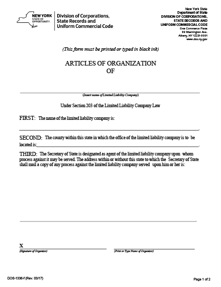 New York LLC - Publication Requirements (part 1)